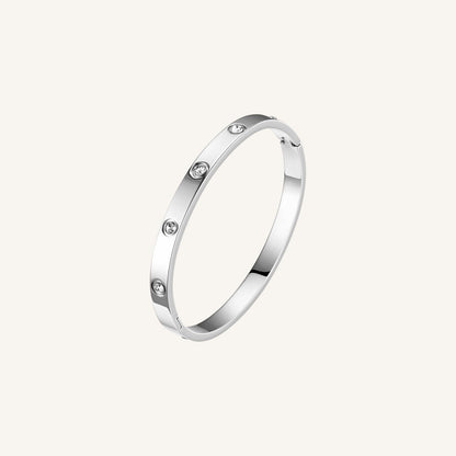 Amelia bangle, 18k gold plated bangle, gold plated Stainless steel bracelet, women’s gold bangle, elegant gold Stainless steel bracelet, minimalist Stainless steel bangle, everyday wear bangle, gift bangle bracelet