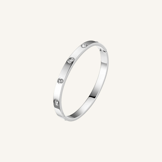 Amelia bangle, 18k gold plated bangle, gold plated Stainless steel bracelet, women’s gold bangle, elegant gold Stainless steel bracelet, minimalist Stainless steel bangle, everyday wear bangle, gift bangle bracelet